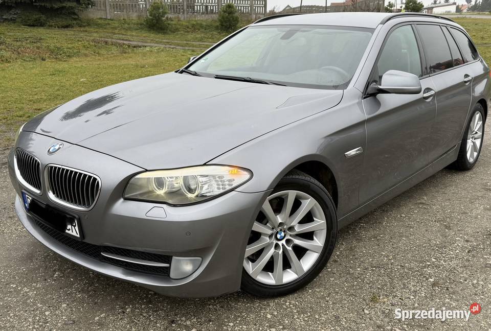 BMW F11 520 D Ładna Klima serwisowana Rok produkcji 2013 wielkopolskie