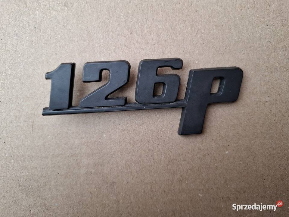 Emblemat znaczek logo Fiat 126p Maluch Strzelce Opolskie