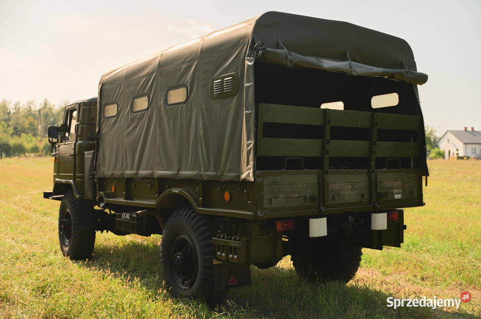 wojskowy GAZ66 1988 r militarny zabytek Bodzanów
