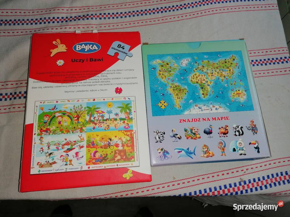 Sprzedam gry i puzzle dzieci Jarosław