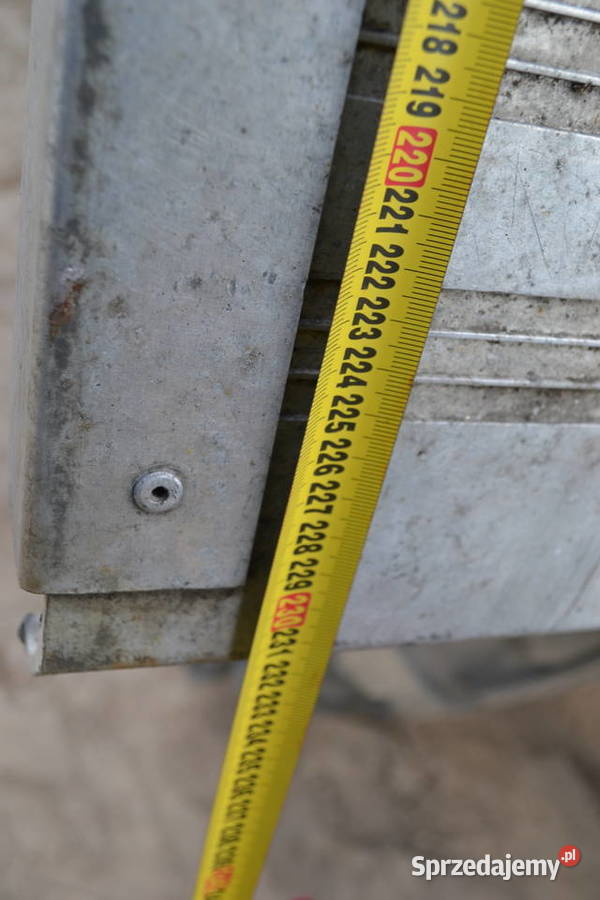 WINDA ALUMINIOWA BAR UDZWIG 2 t SZER 249 WYS 235 Radom
