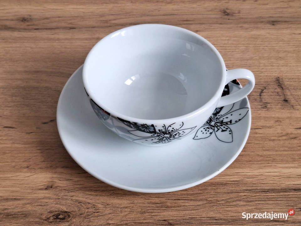 dzbanek Z Filiżanką Zaparzacz Zestaw Do Herbaty Krosno