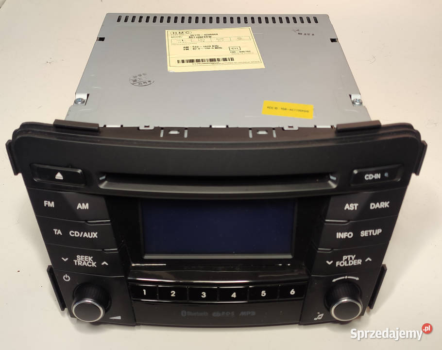 Hyundai i40 radio 96170 3z0504x ac110dfeew nowe Mikołów
