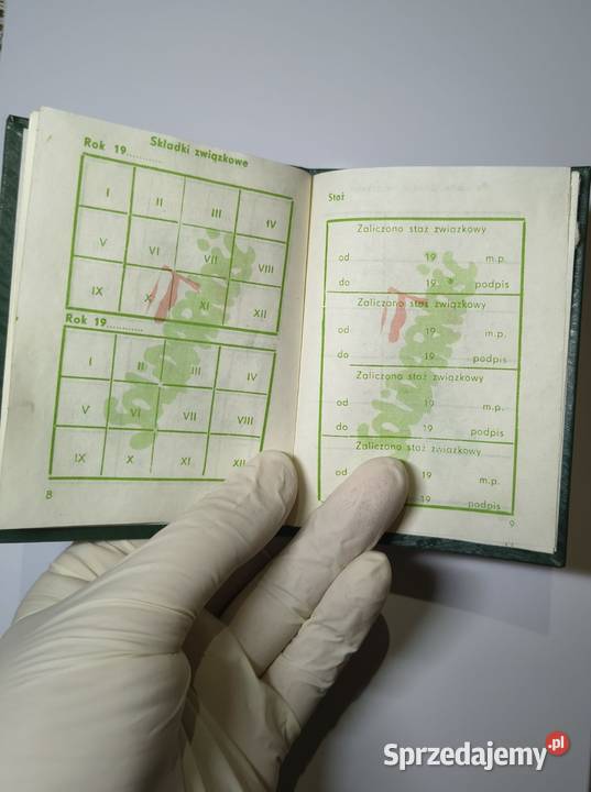 Legitymacja i przypinka NSZZ Solidarność podkarpackie