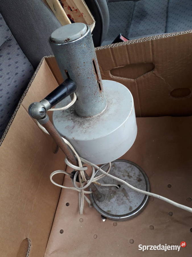Lampka biurkowa vintage mazowieckie Warszawa