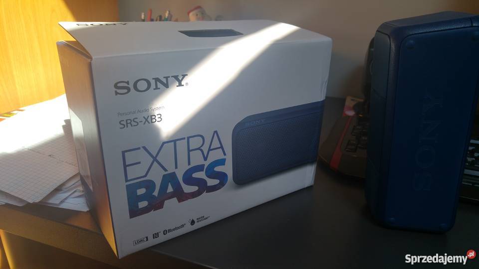 Głośnik bluetooth Sony SRSXB3 Gwarancja Słuchawki i głośniki Audio Bajerze