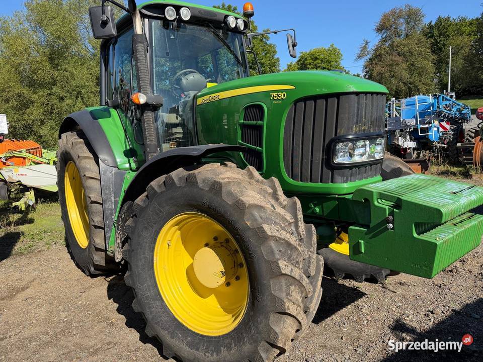 Ciągnik rolniczy John Deere 7530 prod 2009 Nowa Ruda