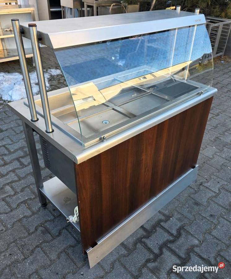 Bar Chłodniczy Dora Metal 3 x11 GN z Nadstawką Nowe Skalmierzyce