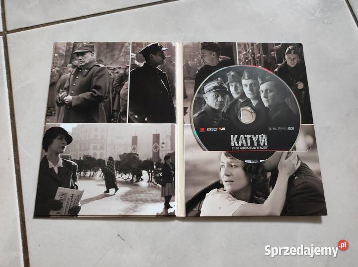Katyń Andrzej Wajda DVD płyta film książka Kielce