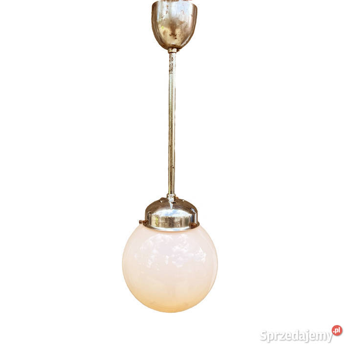 Artdecowska Lampa wisząca Napako Czechosłowacja