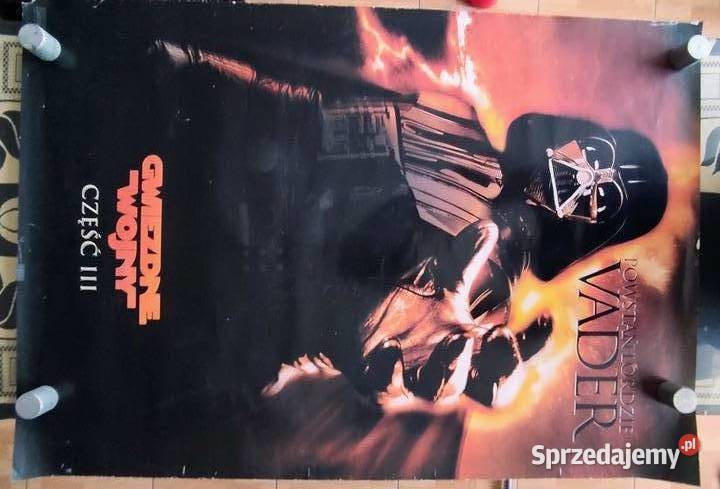 Plakat filmowyGWIEZDNE WOJNY cześć III wym98x68 Pruszków sprzedam