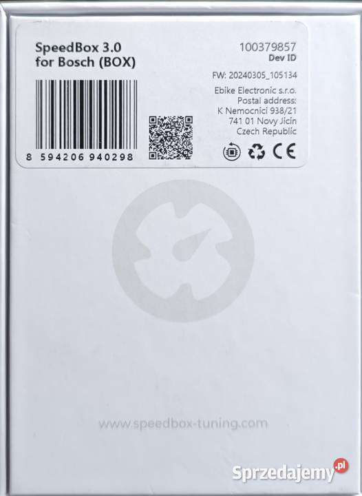Speedbox 30 do silników BOSCH performance CX sprzedam