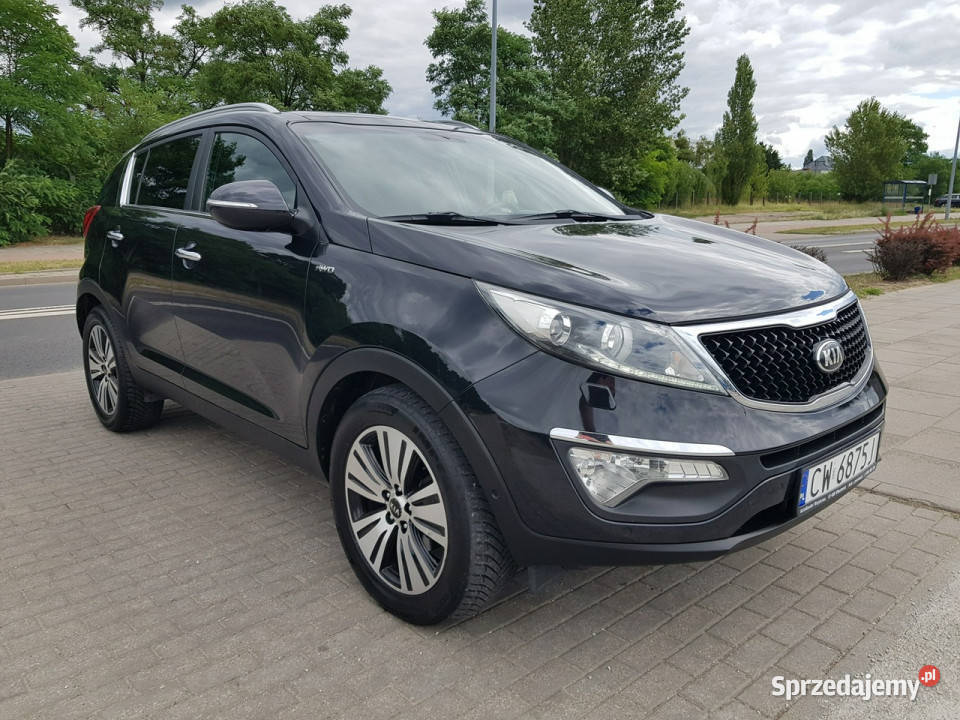 Kia Sportage 20CRDi Automat 4x4 Klimatronik Navi SUV Sportage Włocławek sprzedam