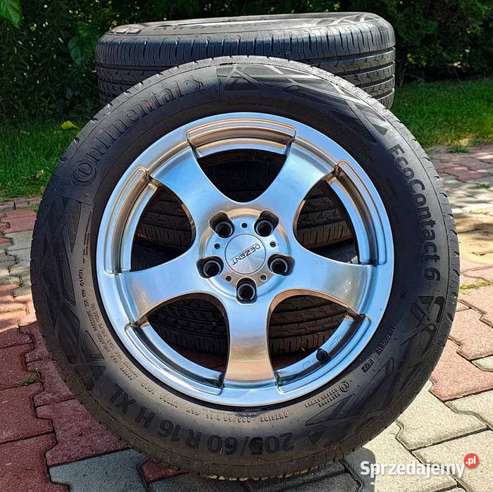 Opony z felgami Dezent Continental Eco Contact 6 Średnica 16" sprzedam