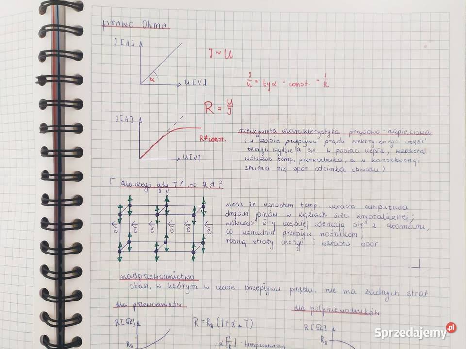 Notatki Z Fizyki Do Matury Warszawa Sprzedajemy Pl