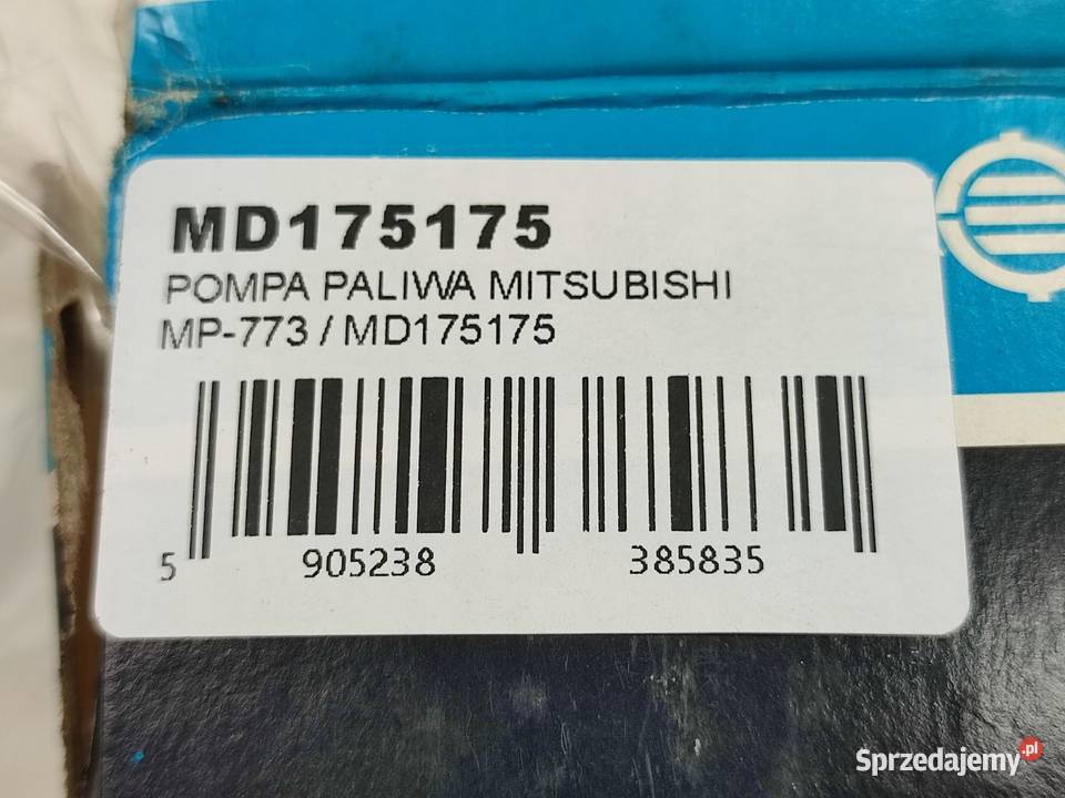 POMPA PALIWA MITSUBISHI COLT VI 11 13 0412 NOWA lubelskie