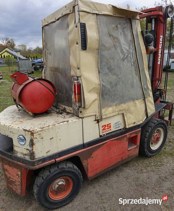 Wózek widłowy Nissan 25 T LPG Wózki widłowe Stare Faszczyce