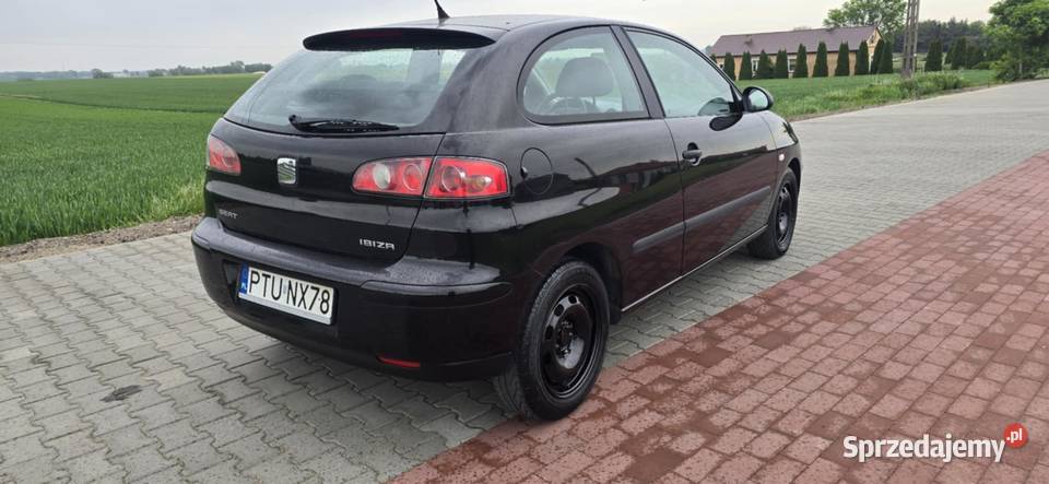 Seat Ibiza 12 benzyna 2003r klimatyzacja TANIO kujawsko-pomorskie Brześć Kujawski sprzedam