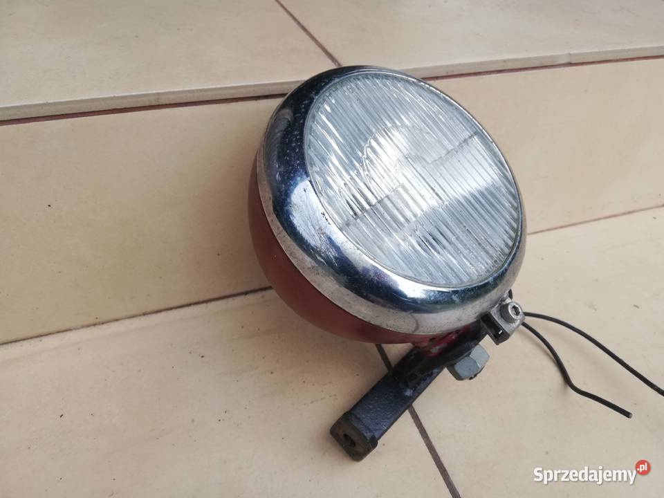 Lampa przednia reflektor halogen BMW Ural Harley Sieciechów