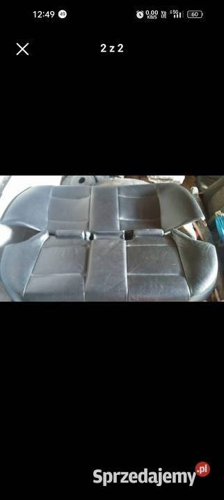 Fotele skórzane BMW E46 sedan