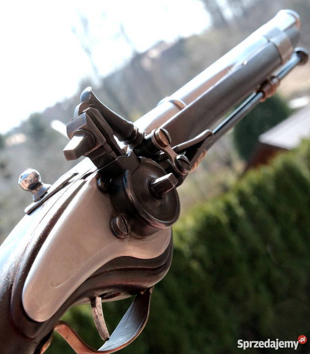 HUSARSKI XVII w CZARNO PROCHOWY PISTOLET Z podlaskie Sokółka