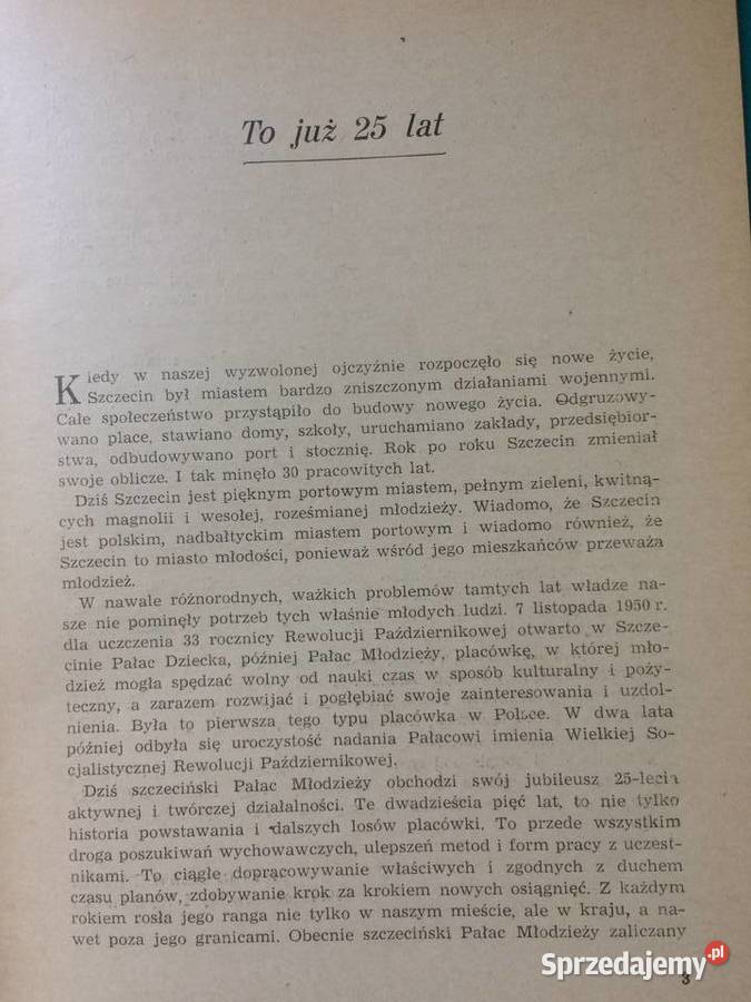3390 Pałac Młodzieży W Szczecinie 19501975 Szczecin