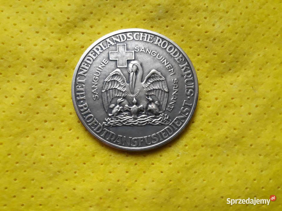 Medal ProfDrKarlLandsteiner Numizmatyka wielkopolskie