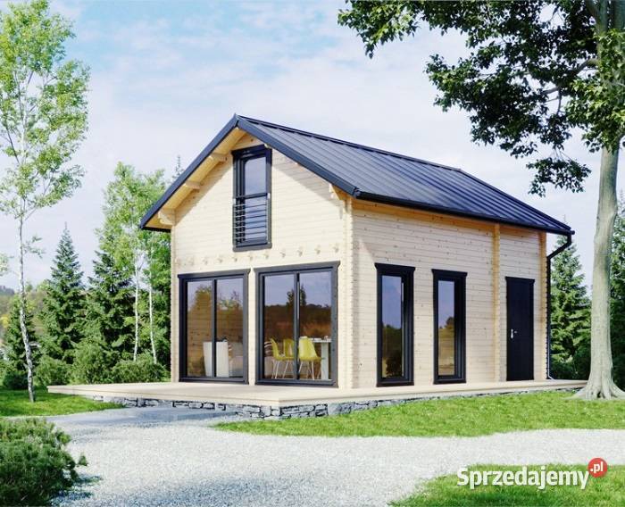 Domy z bali całoroczne Tadek 35m2 Warszawa