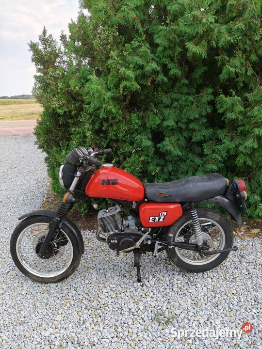 Motocykl MZ ETZ 125 z dokumentami do rejestracji Kalisz