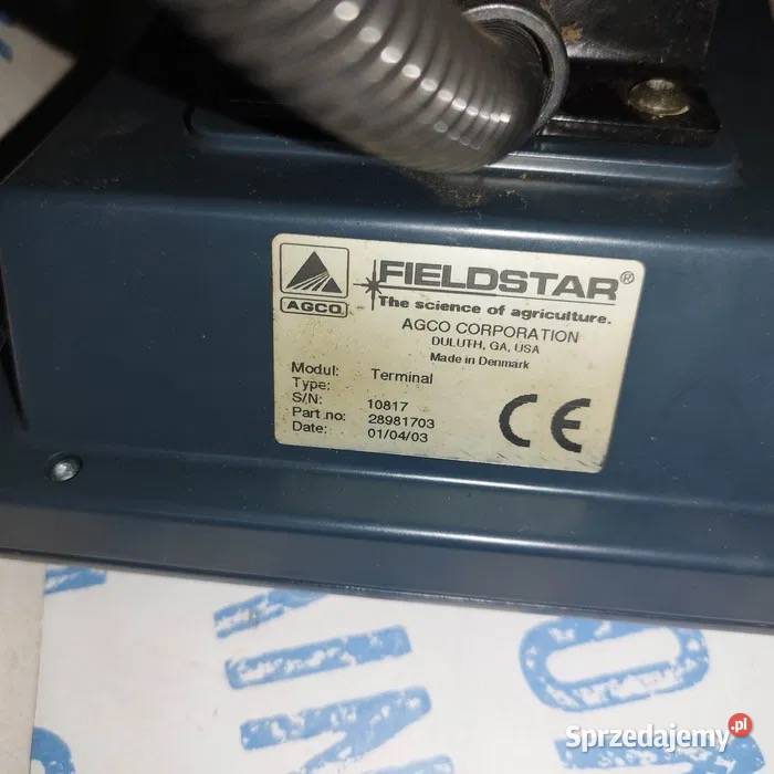 Monitor wyswietlacz kombajn fieldstar Massey Łowicz sprzedam