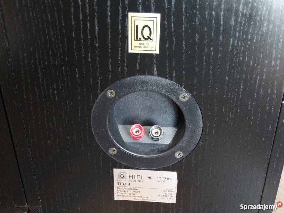 Kolumny IQ TED4 WYSYŁKA Jasło sprzedam