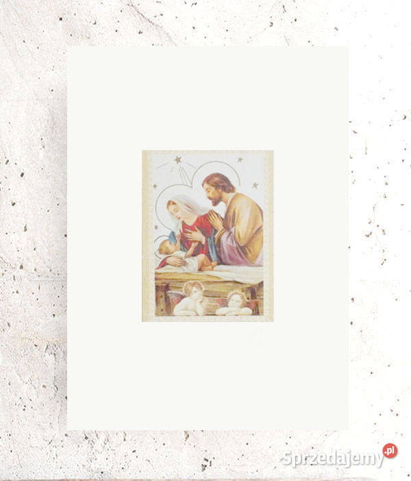 mały obrazek religijny święty obrazek vintage Olsztyn
