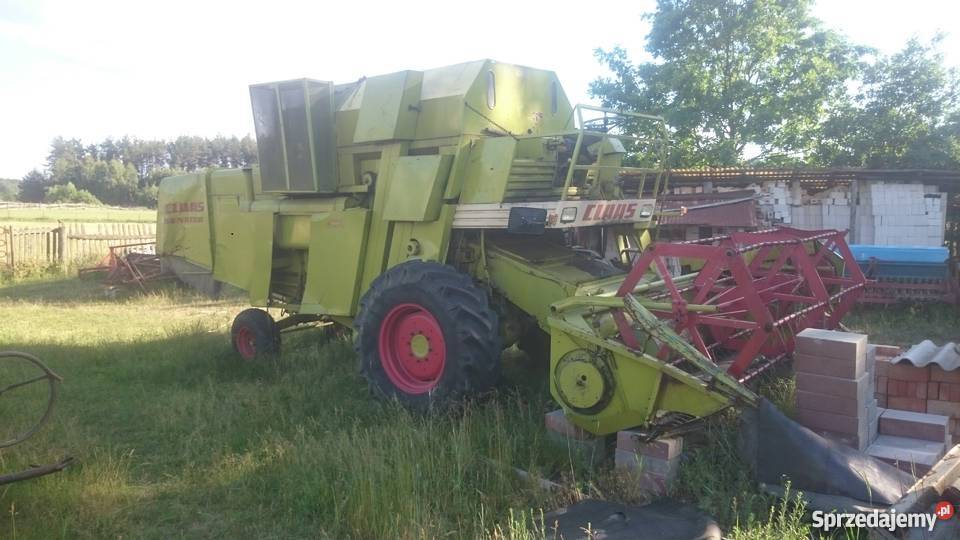 Kombajn class zbożowy pęknięta rama Ponurzyca