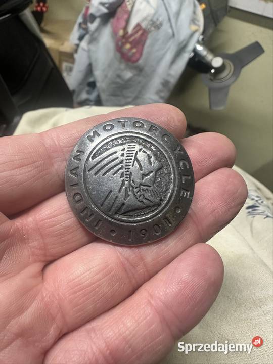 Indian Concho emblemat guzik Łódź