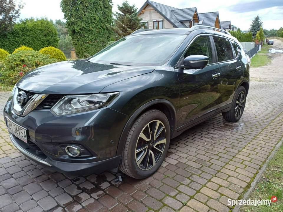 Nissan XTrail zadbany bogata wersja 7 MIEJSCOWY Łochowo