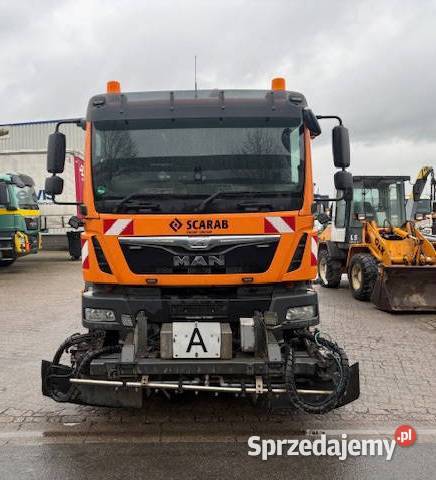 Drogowa Zamiatarka ulic Man Eur 6 mazowieckie Warszawa