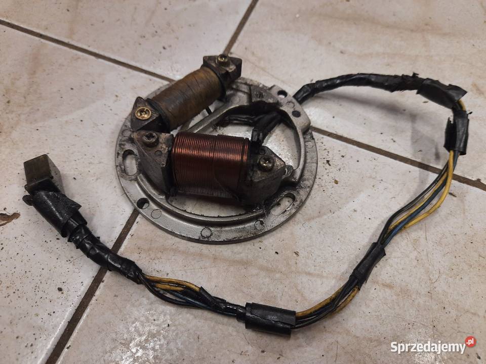 Suzuki RG 80 gamma iskrownik stojan cewki Silniki i osprzęt dolnośląskie Jelenia Góra