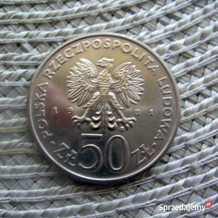 Polska 50 1981r FAO Numizmatyka wielkopolskie Kalisz sprzedam