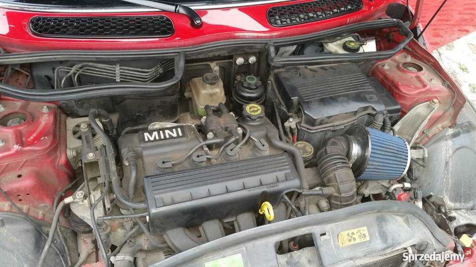 Mini cooper jwc r50 16 16v nie zwykły banan czerwony Natolin