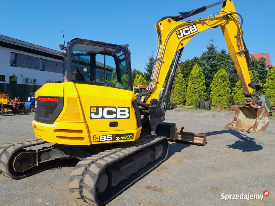Koparka gąsienicowa JCB 85Z1 2019r szybkozłacze Maków Podhalański
