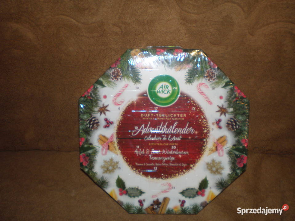 Kalendarz adwentowy świeczki zapachowenowe Piekary Śląskie