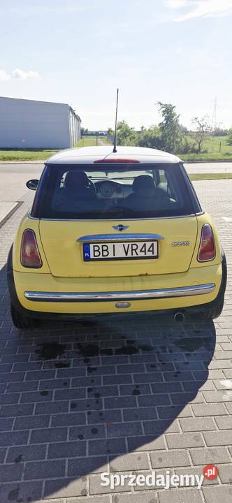 Sprzedam mini Cooper 1598cm3 Cooper podlaskie sprzedam
