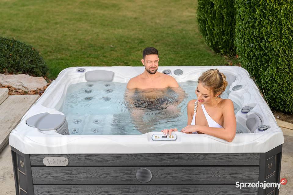 Wanna spa jacuzzi ogrodowe 6os Wellis Prague Warszawa sprzedam