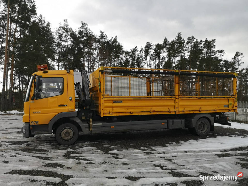 Mercedes Atego 1222L Wywrotka 3 Stronna HDS Hiab Rok produkcji 2011 świętokrzyskie