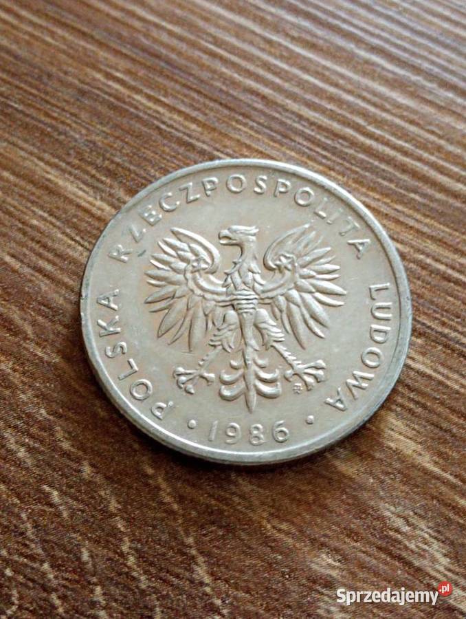 Sprzedam drugie 20 zl 1986 r Chełm