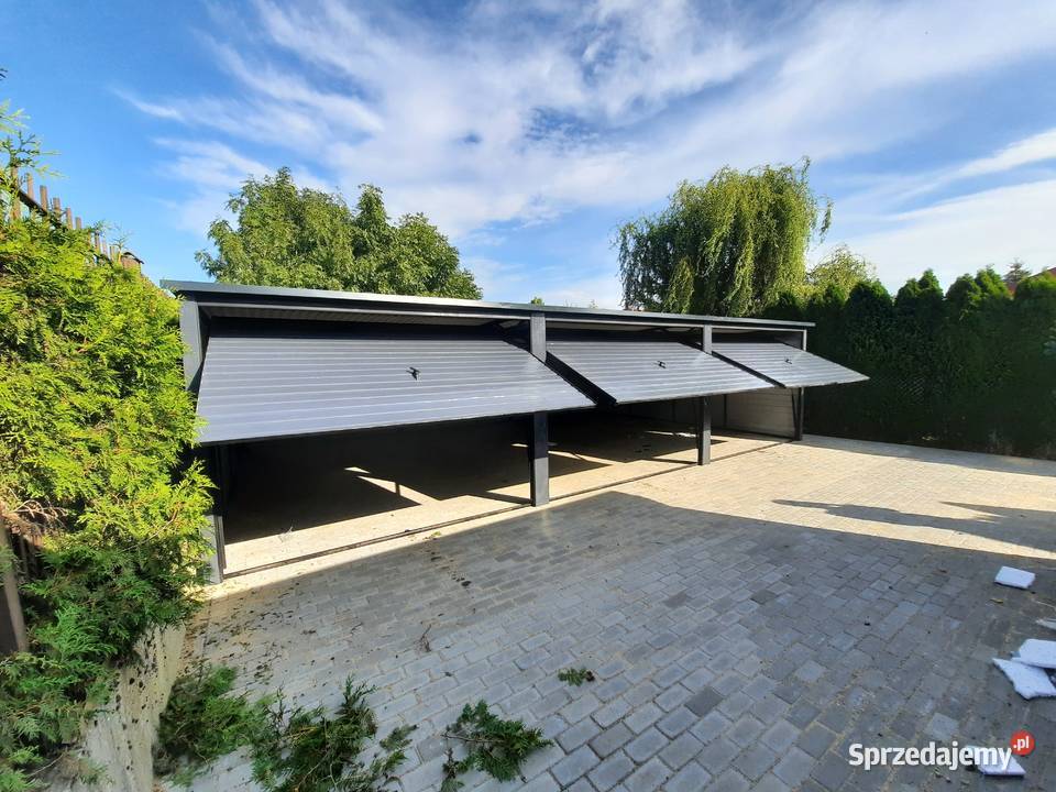 Garaże Blaszane Grafit 45m2 Sprzedaż Wodzisław Śląski