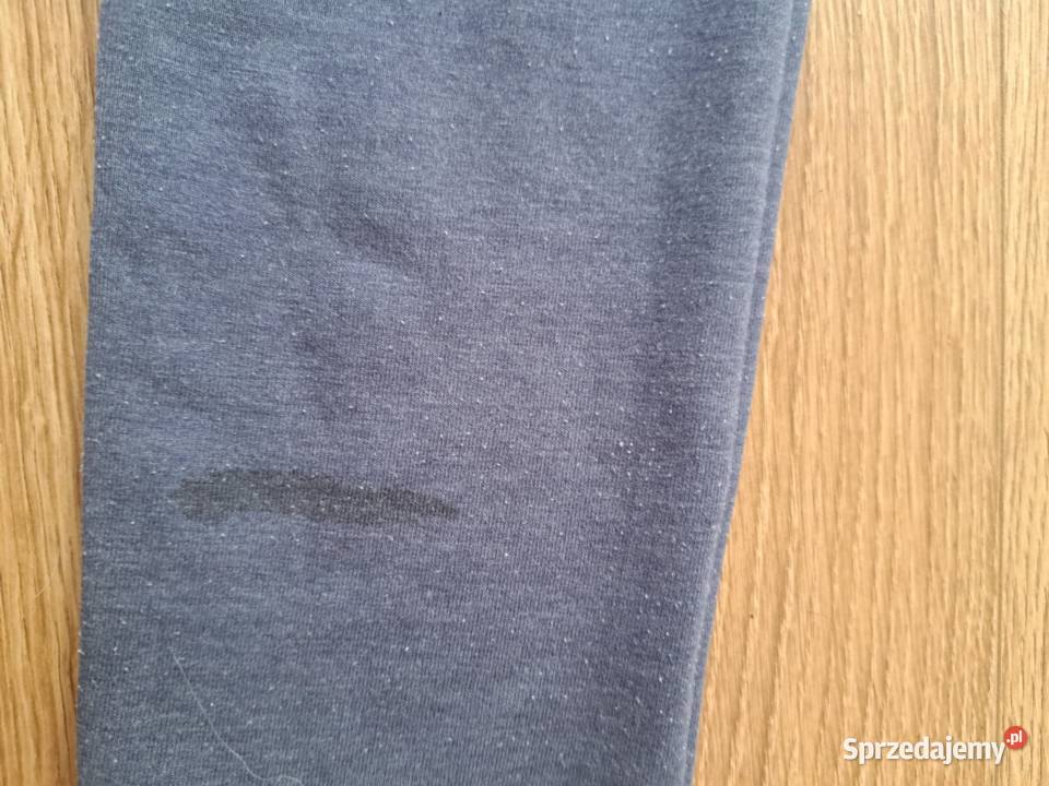 Niebieskie legginsy Reserved rozmiar 158 niebieski Spodnie