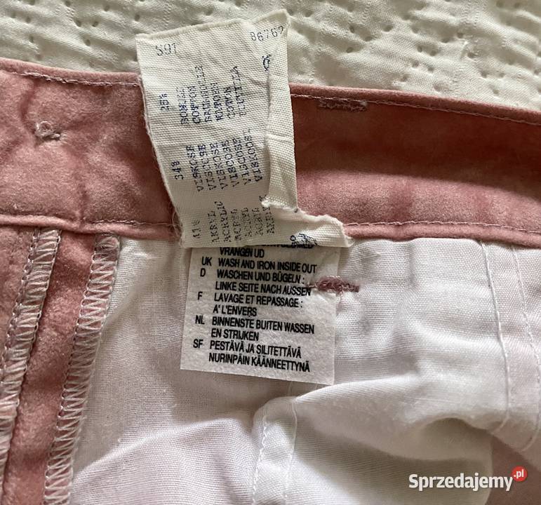 Spodnie różowe damskie rozmiar 36 Casablanca DK Warszawa