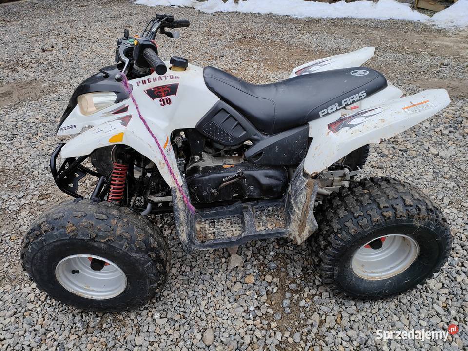 Sprzedam quada Polaris predator 90 kupiony w Polsce lubelskie Gościeradów Ukazowy
