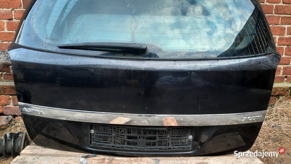 klapa bagażnika kompletna opel astra h III kombi osobowe Klapy bagażnika dolnośląskie Dębno